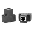 thumbnail image 4 of Cable Coupler LAN Connector LAN Connector Cable Extender Split Cable Extender Splitter, Ethernet Cable Adapter, For TV PC Set-top Boxes Black, 4 of 8