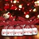 thumbnail image 5 of 50 bolsas de dulces a granel para fiestas navideñas, bolsas para galletas y bocadillos con lazos de conejito rojo viejo, 5 of 9