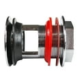 thumbnail image 4 of Keeney TruDrain 1-1/4 in. Open Grid Bathroom Sink Drain with Overflow, Polished Chrome, 4 of 11