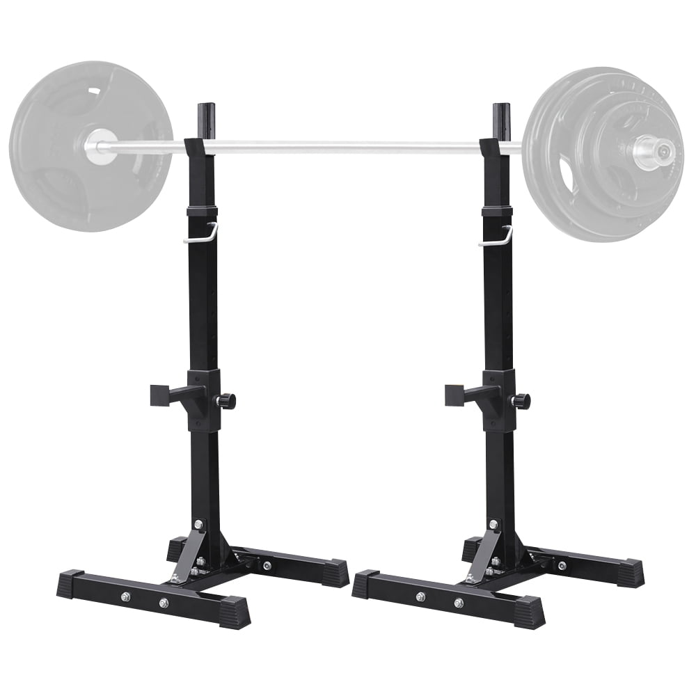 Heavy Duty SQUAT RACK Adjustable Gym Power Rack Barbell Stands Weight Bench