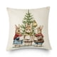 thumbnail image 3 of Árbol de Navidad de animales lindos Funda de cojín de lino Funda de almohada de granja Sofá Decoración del Hogar Navidad 2023 Decoración de Año Nuevo, 3 of 4