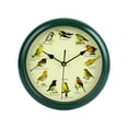 thumbnail image 2 of Reloj De Escritorio Con Tapa Automática, Diseño De Pájaros Musicales Para Colgar En La Pared, Con Sonido, Pantalla Grande, Marco Verde Decorativo Para El Hogar, Dormitorio, Escuela, Regalo, 2 of 9