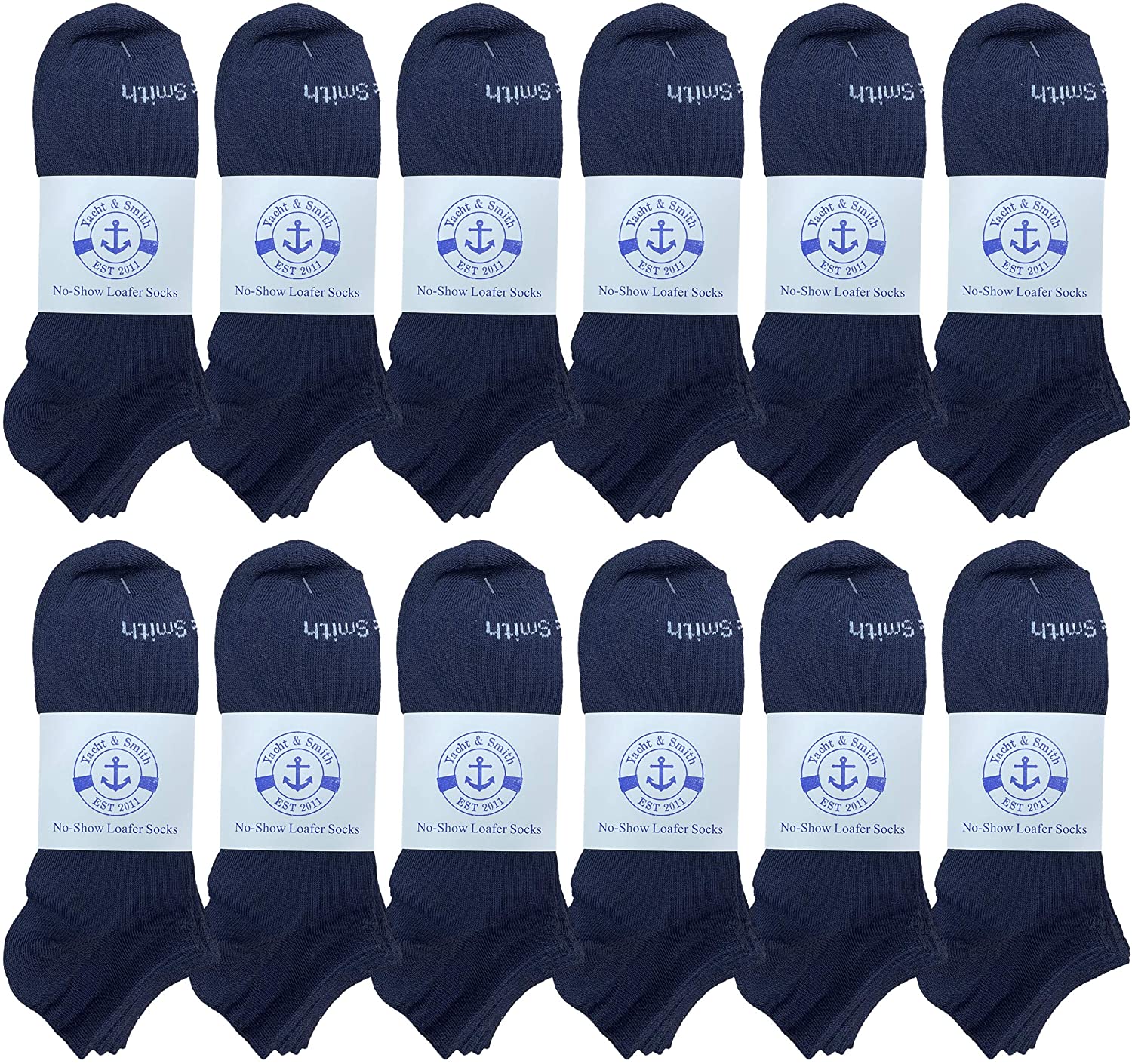 12 Pair Of SOCKS'NBULK Boys and Girls Low Cut Ankle Socks, Thin