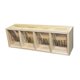 thumbnail image 5 of Hucha de madera para niños, caja de dinero resistente para decoración del hogar, alcancía de pared para cambio de monedas, ideal para el dormitorio de Color de la madera, 5 of 8