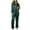 Green, variant on ameIAEA Satin Pajamas for Women Set 2 Piece Long Sleeve Button Up Sleepwear Silk PJ Pants Comfy Loungewear
