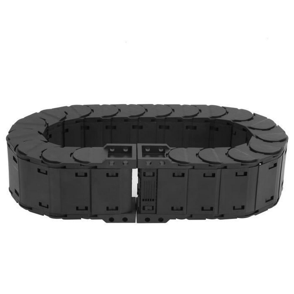 Nylon Wire Carrier Drag Chain Fully Enclosed Cable Drag Chain Low Noise Series