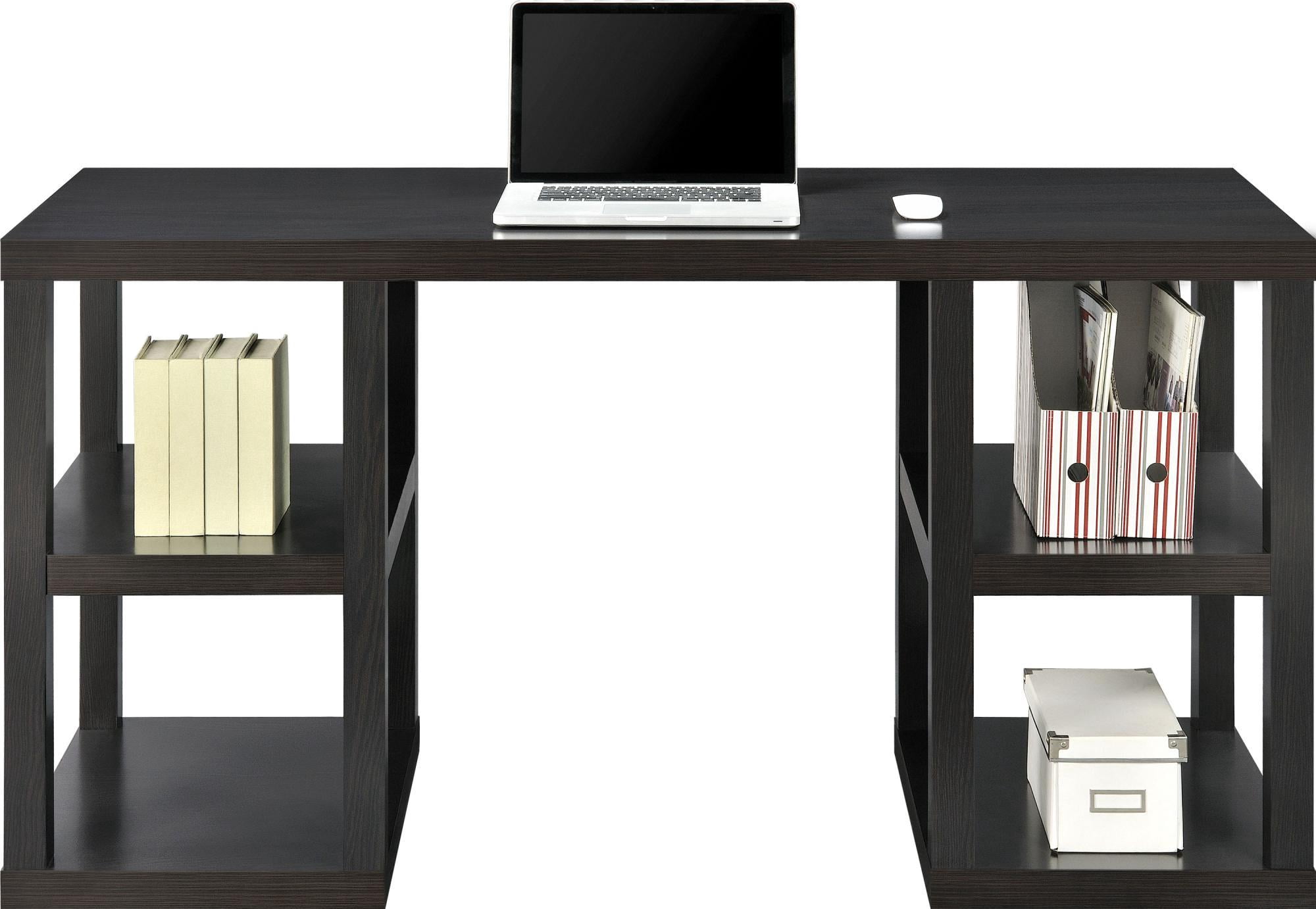 Parsons Double Pedestal Computer Desk, Espresso