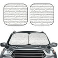 thumbnail image 2 of Salouo Cute Goose Pattern Car Windshield Sun Shade Foldable | Front Windshield Shade for Sun, Heat and UV Rays | Interior Sun Protection-Medium, 2 of 6