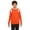 Sp Orange/ White, variant on Team 365 Youth Elite Performance Hoodie TT30Y SP Maroon White XL