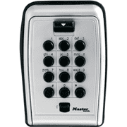 Master Lock Portable Push Button Combination Lock Box, Metal, 5423D