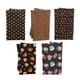 thumbnail image 1 of Tela de acolchado, paquete de 5 piezas de 50 x 45 cm, cuadrados de patchwork precortados para acolchado Café, 1 of 9