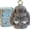 Grey, variant on Fluffy Bunny Keychain Soft Plush Rabbit Keychain with Tin Box, Cute Stuffed Animal Bunny Backpack Bag Charm