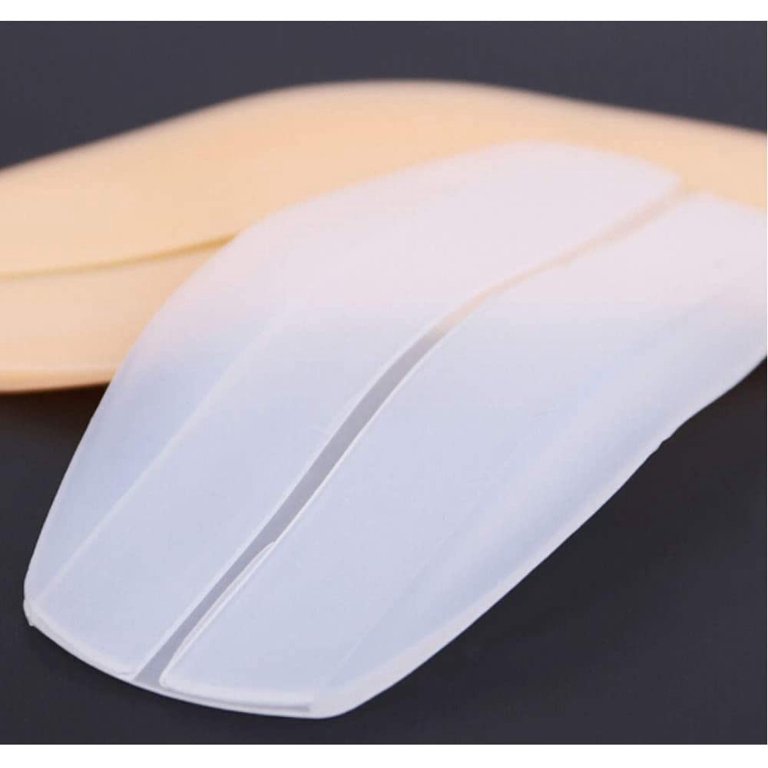 Teanfa 6 Pcs Comfortable Non Irritant No Slip Soft Silicone Bra Strap  Cushion Pain Relief Protectors Pads with 3 colors