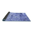 thumbnail image 2 of Ahgly Company Indoor Square Oriental Blue Industrial Area Rugs, 8' Square, 2 of 4