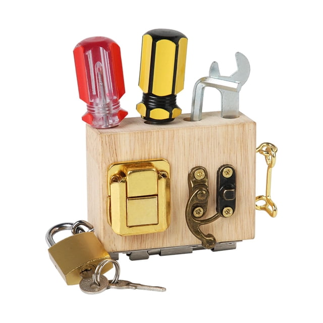 Tablero de Destornildores Montessori Tablero de Actividades Material Didáctico Diario Juguetes Sensoriales ños Y Niñas de 3 4 5 O Más Con Sunnimix tablero ocupado