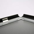 thumbnail image 3 of M&T Displays Snap Poster Frame 18x18 Black 1" Aluminum Front Loading Easy Open, 3 of 3
