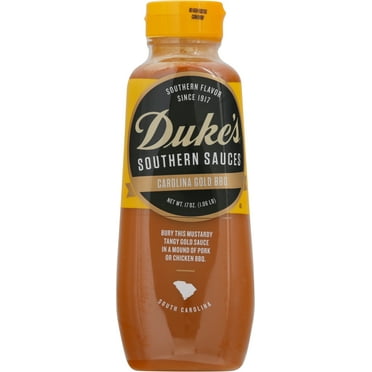 Duke's Carolina Gold BBQ Sauce 17 Ounce Bottle