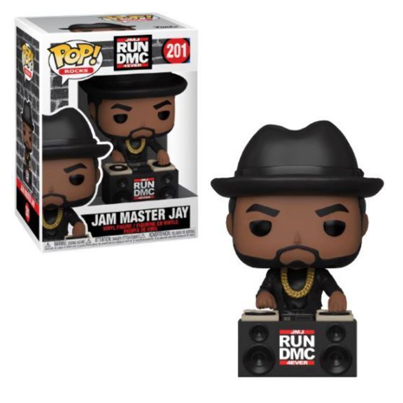 Collectible Funko POP! Rocks: Run Dmc - Jam Master Jay #201