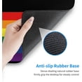 thumbnail image 4 of LGBT Gay Pride Rainbow Gaming Mouse Pad Pride Large Mouse Pad (31.5x11.8 Inch) Non-Slip Rubber Base Large Desk Mat Desk Protector for Home Office Gaming Work, 4 of 5
