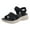 Black, variant on Gubotare Womens Orthopedic Walking Sandals Ladies Sport Thick Athletic Cushion Outdoor Hiking Water Sandles Adjustable Strap Sandals with Comfortable Arch Support (Black,Size 11)