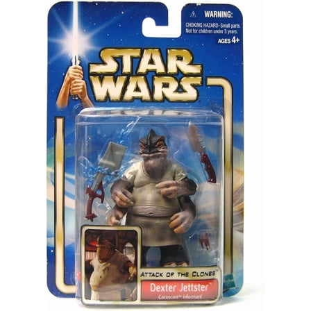 Star Wars 84866 Dexter Jettster Coruscant Informant Action Figure - Attack of the Clones