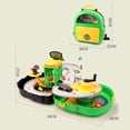 thumbnail image 3 of Milaget Dinosaur Track Toy Set Dinosaur Car Tracks Creat Dinosaur Toys DIY Assembly Parking, 3 of 9