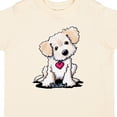 thumbnail image 4 of Inktastic Cream Doodle Pup Boys or Girls Toddler T-Shirt, 4 of 5
