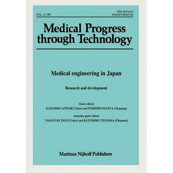 Medical Engineering in Japan: Research and Development, (Paperback)