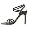 thumbnail image 3 of Calvin Klein  Womens Kctegin Open Toe Ankle Strap Pumps, 3 of 5