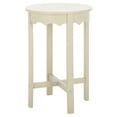 thumbnail image 4 of Safavieh Seraphina Traditional Wood Round End Table, Sand, 4 of 9