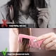 thumbnail image 3 of peines grandes para desenredar el cabello, peine de dientes anchos para cabello rizado, cabello húmedo y seco, sin mango., 3 of 5