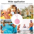 thumbnail image 3 of 6PCS Reusable Water Balloons With Carrying Ring, Quick Fill Self Sealing, Soft Silicone Material, Fun Outdoor Toys For Pool Beach Water Games, 3 of 8