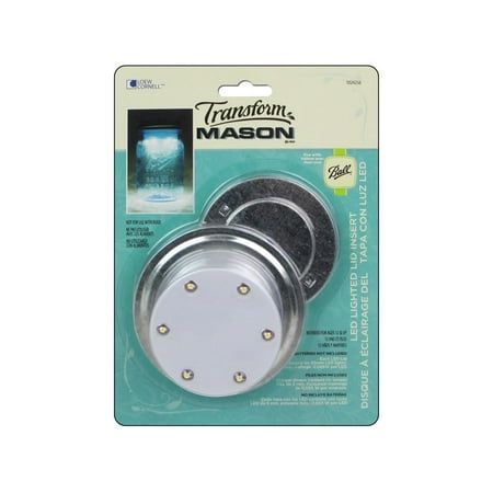 Insert Lead - Ball Transform Mason Lid Insert Reg/Wide LED Light