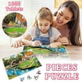 thumbnail image 2 of 1000 Pieces Couple Fishing Jigsaw Puzzle For Adults Educational Relaxing Paper, 2 of 9