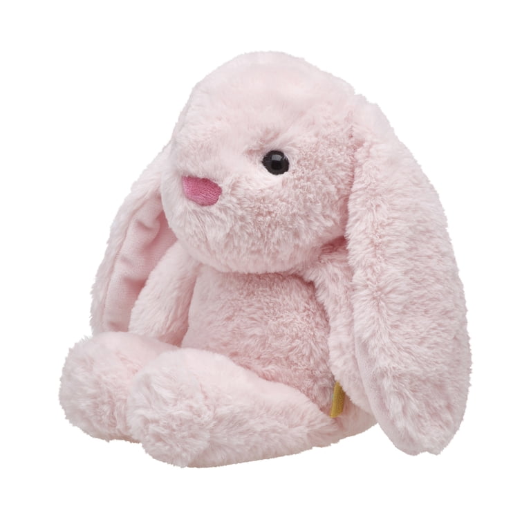 Soft Pink Plush Bunny Stuffed Animal photo 4