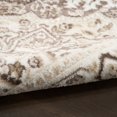 thumbnail image 3 of Nourison Dekor 2' x 4' Brown Ivory Vintage Indoor Area Rug, 3 of 7