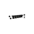 thumbnail image 2 of Meridian Furniture Pavilion Black Boucle Fabric Bench, 2 of 6