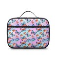 thumbnail image 2 of Butterfly and Purple Orange Pattern Teens Insulated Bento School Lunch Bag, 12 Can Capacity, for Work, Picnic or Travel, 10.6x7.7x4.3 Inches, 2 of 5