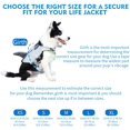 thumbnail image 2 of Life Jacket For Dogs, Safety Swimsuit With Rescue Handle For Small, Medium And Large Dogs （Gray,L）, 2 of 6