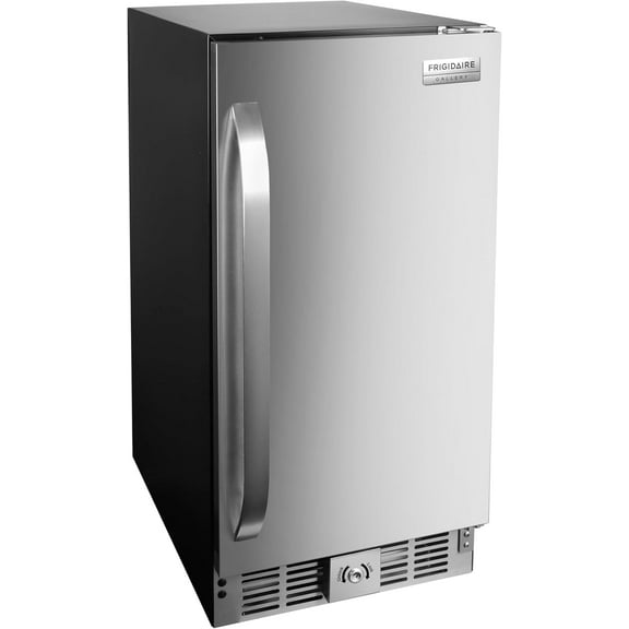 Frigidaire 2.9 Cu Ft Capacity built in fridge, frost free-W:11.6" x L: 17.2" X H: 25.3" (Stainless Steel)