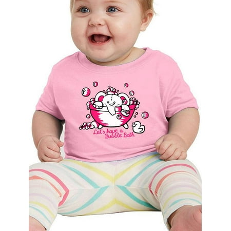 

Cute Elephant In Bathtub T-Shirt Infant -Image by Shutterstock 24 Months