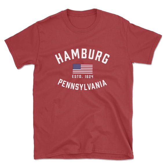 Hamburg Pennsylvania Patriot Men's Cotton T-Shirt