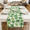 thumbnail image 5 of Fwttom St. Patrick's Day Table Flag Four-Leaf Table Flag Decorative Table Cloth Linen Table Cloth, 5 of 5