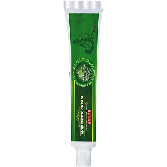 Crema de eczema de 20g para Dermatitis, prurito, pomada para Psoriasis, crema antipicazón, crema Herbal china Natural