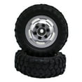 thumbnail image 1 of ZheElen 2x 1/24 Wheel Rims Tyre RC Upgrade Part Plastic Wear-resistant Rc Wheel Rims Tyre For Axial SCX24 RC Car Part Silver, 1 of 6