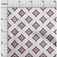 thumbnail image 2 of oneOone Polyester Spandex Dark Magenta Fabric Block Quilting Supplies Print Sewing Fabric By The Yard 56 Inch Wide, 2 of 6