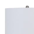 thumbnail image 2 of 34 Inch Table Lamp Set of 2- White Shade- Glass Vase Shape and Metal Base, 2 of 6
