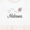 thumbnail image 4 of Inktastic Butterfly Alabama Girls Baby Dress, 4 of 5