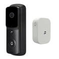 thumbnail image 1 of Timbre de video Wifi Intercomunicador bidireccional Resolución 1080P Anillo de puerta inalámbrico Sensor PIR Timbre inteligente Inevent Hogar, 1 of 2