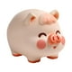 thumbnail image 1 of Caja de dinero con forma de cerdo, olla para ahorrar dinero, decoración de mesa, estatuilla, tarro para ahorrar dinero de dibujos animados, hucha para, 1 of 9